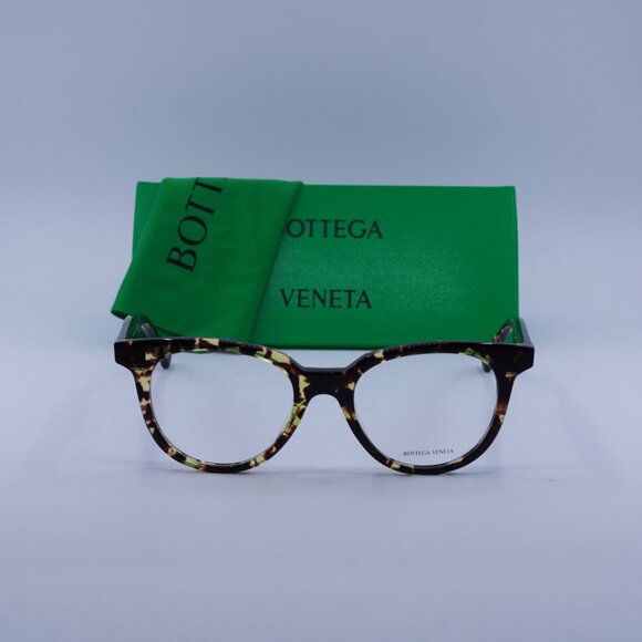 Bottega Veneta BV1020O 002 Cat Eye Eyeglasses 49mm – Havana - Picture 4 of 11